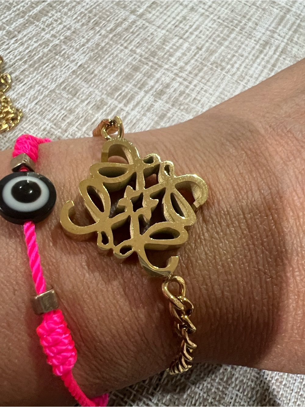 Gold Filigree Bracelet - Elegant Women's Jewelry